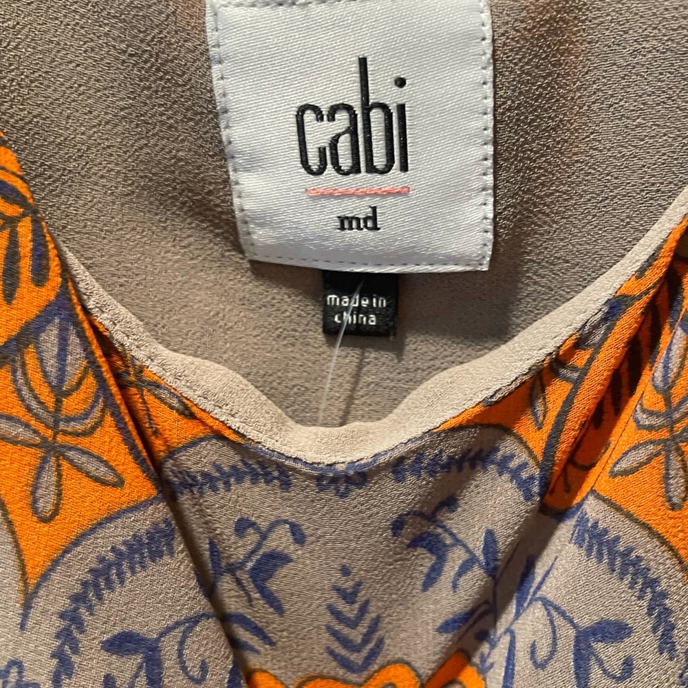 Cabi sleeveless blouse